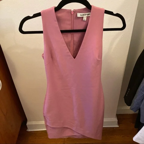 Elizabeth and James Barbie Pink Rosa Asymmetrical Dress - Picture 4 of 7